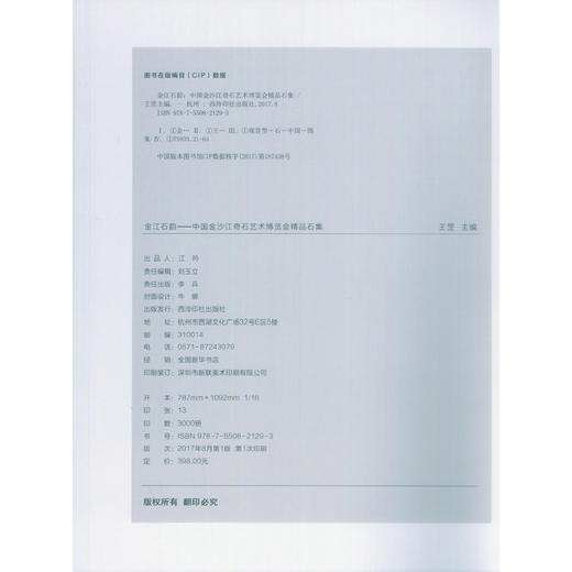 金江石韵中国金沙江奇石艺术博览会精品石集 西泠印社出版社 商品图4