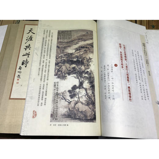 天涯共此时 1函2册 宣纸线装书 诗词 释文 西泠印社出版社 商品图1