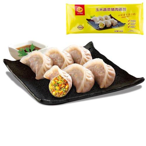 正大玉米猪肉蒸饺400克 商品图0