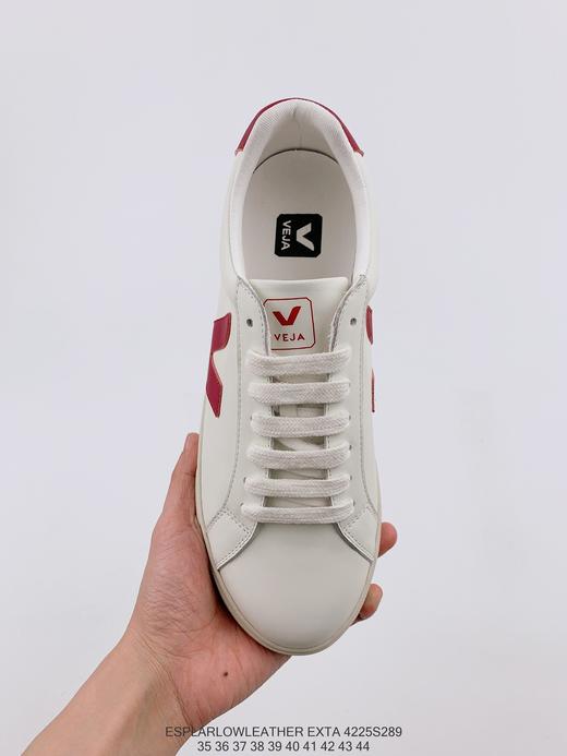 Veja Leather Extra Sneakers法国国民V字经典小白板鞋 商品图6