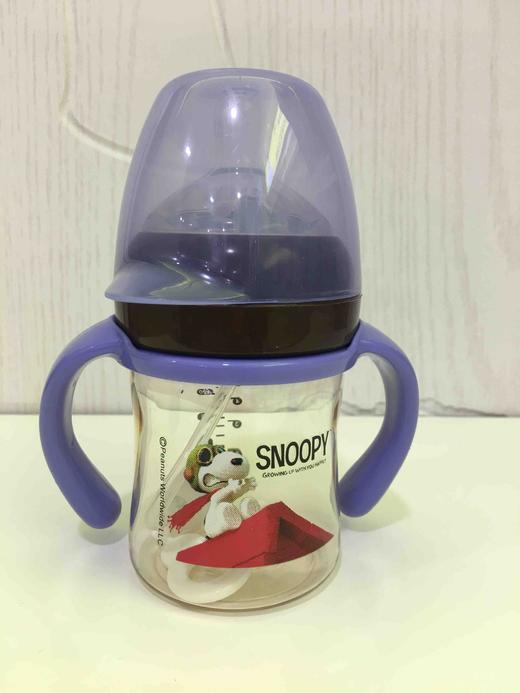 史努比宽口手柄150ml自动PPSU杯盖奶瓶
A8030 商品图0