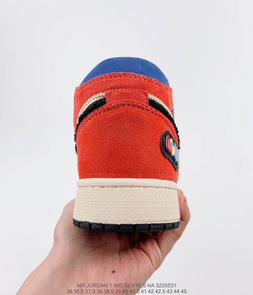 耐克NIKE Blue The Great x Air Jordan 1 Mid休闲时尚板鞋 商品图5