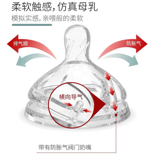 史努比宽口硅胶奶嘴M 商品图1
