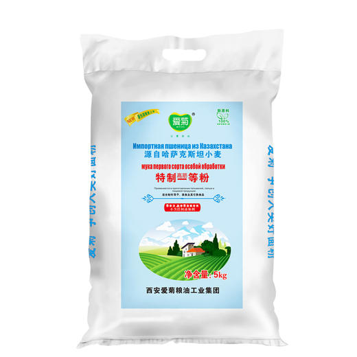 爱菊 哈萨克斯坦 高筋 面粉 5kg 商品图3