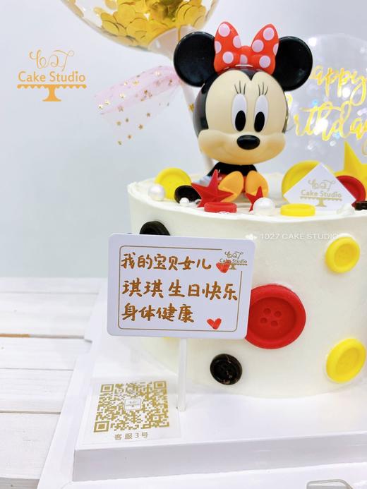 1027 CAKE 米奇主题蛋糕 可爱米妮 商品图1