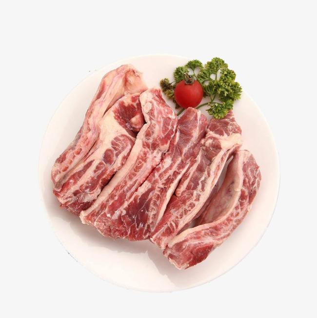 精选牛肋条牛坑腩腹肋肉500g