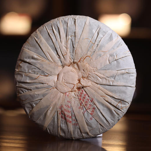 澜沧古茶2008年0081大饼普洱熟茶口粮老茶乔木老树357g 商品图1