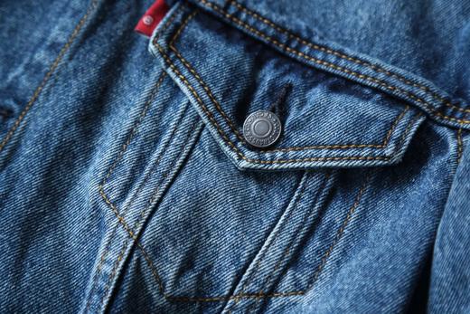 DO出货！黑牡丹12盎司环 牛仔夹克外套 商品图7