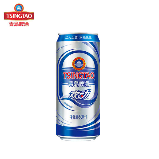 青岛啤酒欢动7度500*12听/箱 商品图5