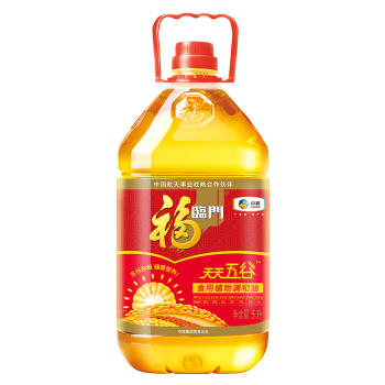 中粮福临门天天五谷食用植物调和油(5L+400ML) 商品图0