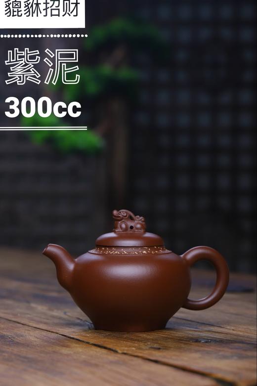 【貔貅招财】作者：范亚娟 泥料：紫泥 容量：300&100 商品图0