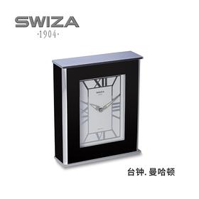 瑞士SWIZA瑞莎台钟. 指针夜光 曼哈顿台式钟表