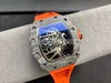理查德米勒【RICHARD MILLE RM27-02 将碳纤维与石英纤维融合而研发出创新材质，用于表壳制作，具有防磁抗碰撞超轻便等特性， 且色彩鲜明润饰，层次纹理复古粗犷。镂空机芯一体设计，齿轮飞驰 商品缩略图2