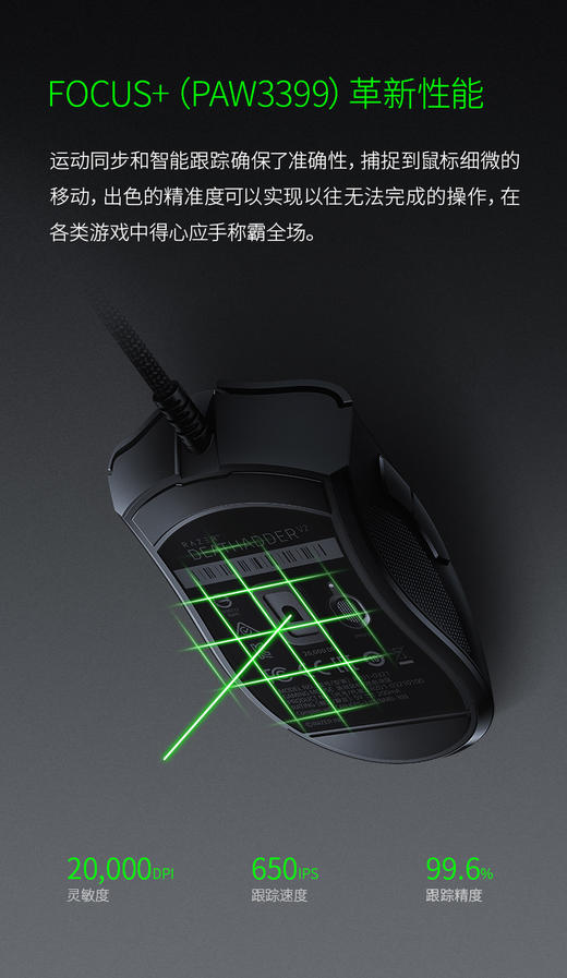 Razer雷蛇炼狱蝰蛇V2 商品图6