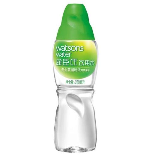 屈臣氏蒸馏水280ML 商品图0