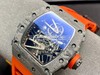 理查德米勒【RICHARD MILLE RM27-02 将碳纤维与石英纤维融合而研发出创新材质，用于表壳制作，具有防磁抗碰撞超轻便等特性， 且色彩鲜明润饰，层次纹理复古粗犷。镂空机芯一体设计，齿轮飞驰 商品缩略图8
