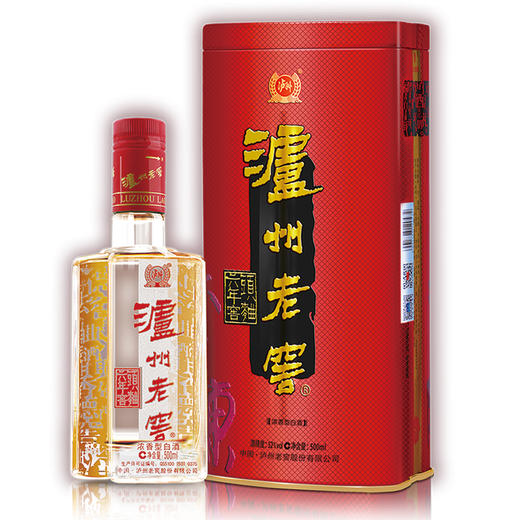 52度泸州老窖六年窖头曲（铁盒） 商品图0