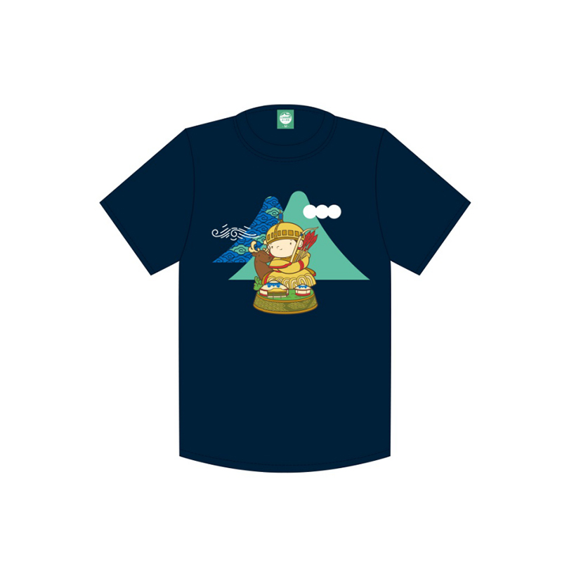 乾隆游-朕在出巡-T恤（蓝）