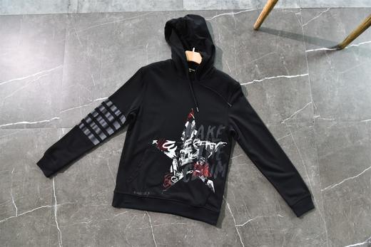 BBR X KR1S WU HOODED 重水洗 水墨印花 毛圈套头卫衣帽衫 WY307 商品图5