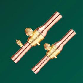制冷球阀LQF-10A Φ31.8（带充注口）商品代码55058