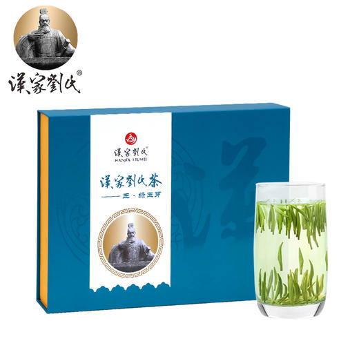 汉家刘氏绿茶茶叶2020新茶春茶明前嫩芽袋装散装礼品礼盒装200g 商品图1