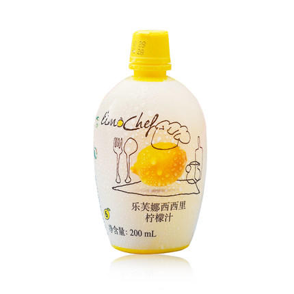 乐芙娜浓缩柠檬汁 200ml 商品图0