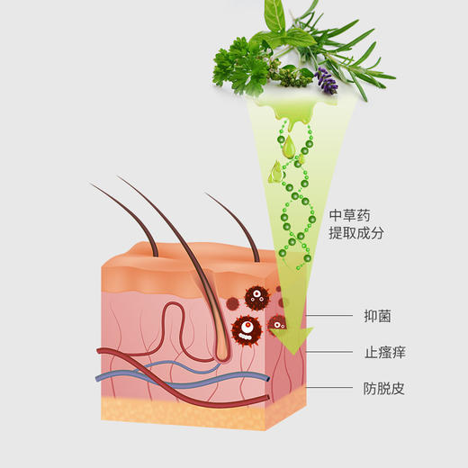 足部抑菌喷雾（脚气喷） 60ml/瓶 商品图5