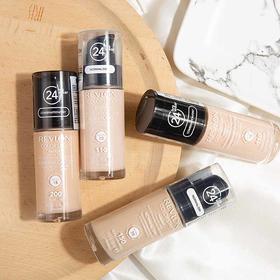 美国Revlon露华浓粉底液24小时持久保湿遮瑕控油皮亲妈不脱妆bb霜