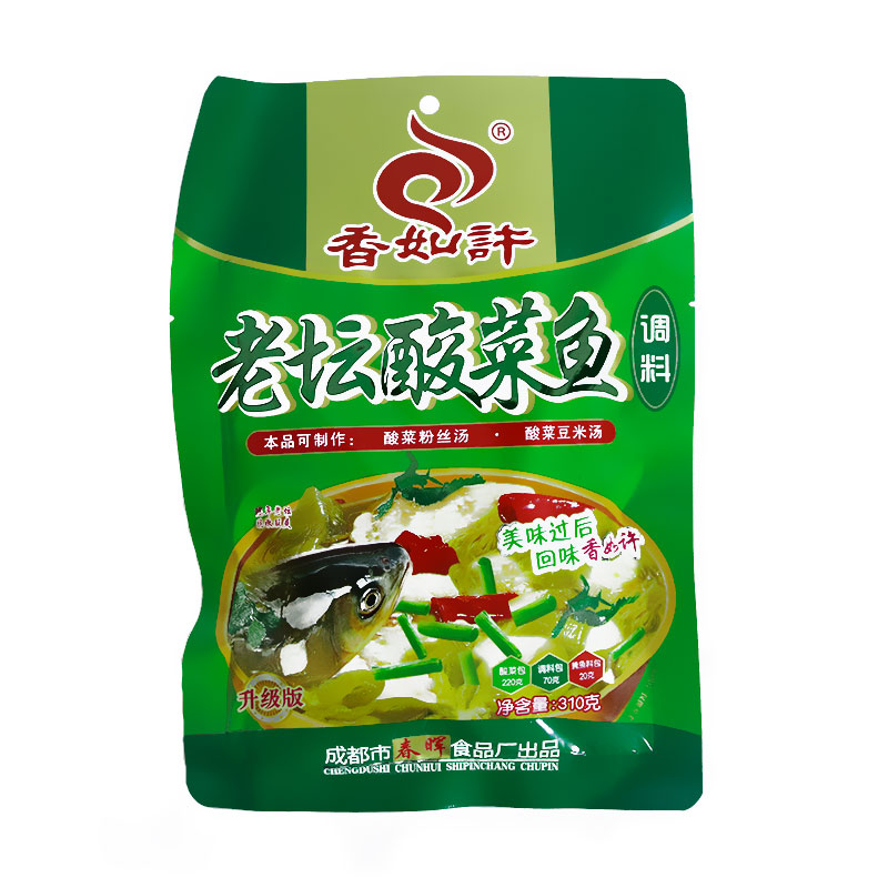 香如许老坛酸菜鱼调料310g