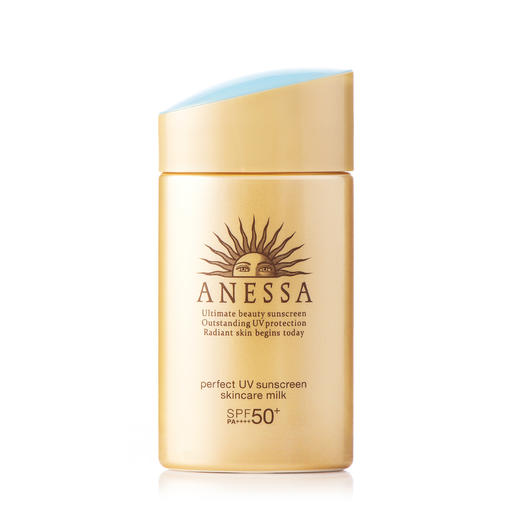 日本资生堂安耐晒防晒露60ml/瓶防水防汗金瓶AESSA 商品图0