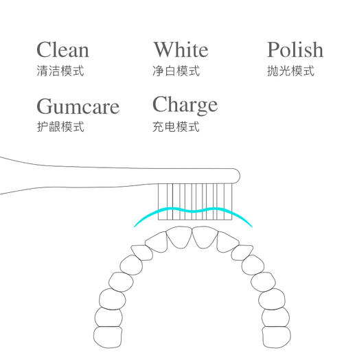 【买2送1】YAZHIZUN电动牙刷——让微笑更迷人 商品图3