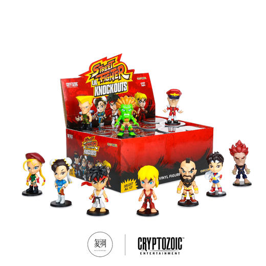 现货 Cryptozoic Street Fighter 街头霸王 盲盒 商品图0