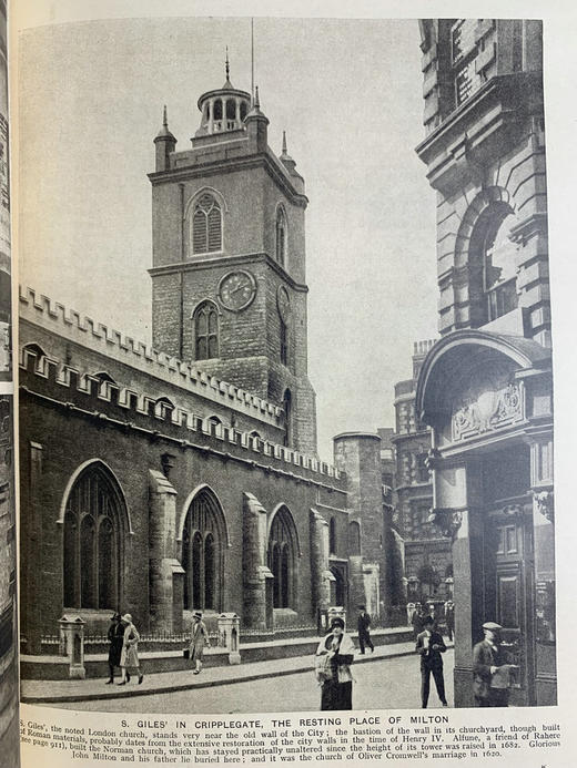约1900年 英国建筑风景图集（全4卷） 千余幅插图 漆布精装大16开 商品图12