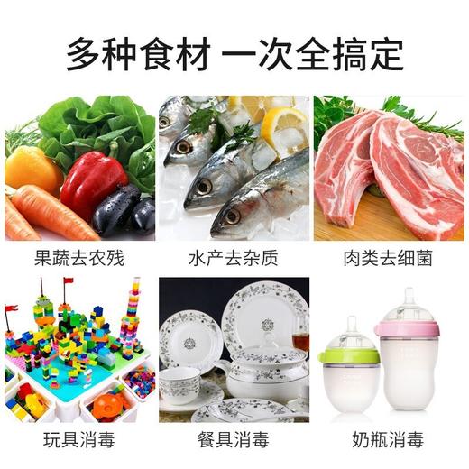 优食洗菜机果蔬清洗家用全自动水果解毒消毒食材净化器果蔬清洗机净化机 US-W01 商品图4