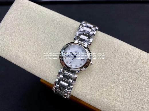 全套包装 钻面石英款，浪琴心月 L81104876，最牛硬货！不要保卡可专柜付费维修！经典不败的浪琴系列-休闲时尚女士石英腕表，体现了以飞翼沙漏标志而闻名于世的浪琴品牌最古老的制造美学，圆润皎洁的明月 商品图2