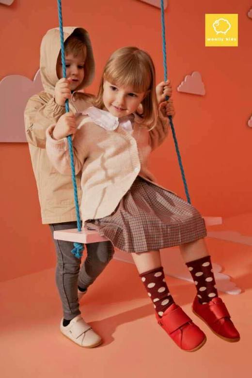 Woollykids新款魔术贴款春季学步鞋 商品图3