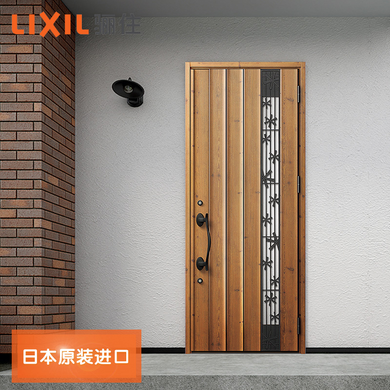 骊住lixil 日本原装进口玄关门 高端别墅门 p81 型入户门