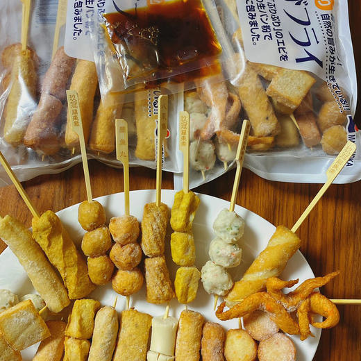 关东煮🍢10串/袋，一箱2袋 自己动手 操作简单方便 可以在家吃起来啦😄 商品图0