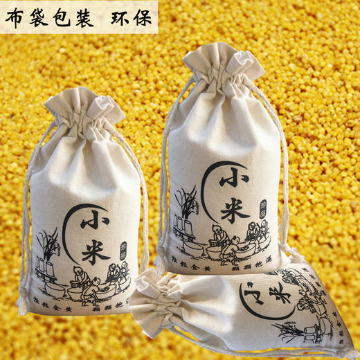 山东特产章丘龙山小米 特级 / 一级 新米宝宝月子米杂粮2.5KG袋装黄小米 商品图3