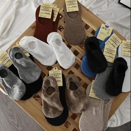 不赚钱 太值了给我买！隐形低帮船袜 一家穿！舒适棉质短袜 船袜 男女同款 商品图0