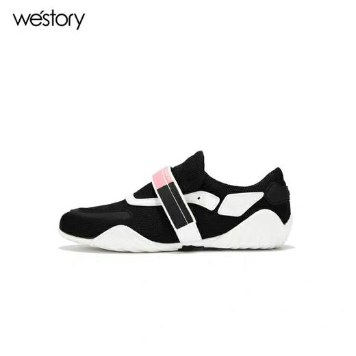 westory2020春季新品小白鞋女鞋厚底老爹鞋休闲鞋运动W283M70011 商品图2