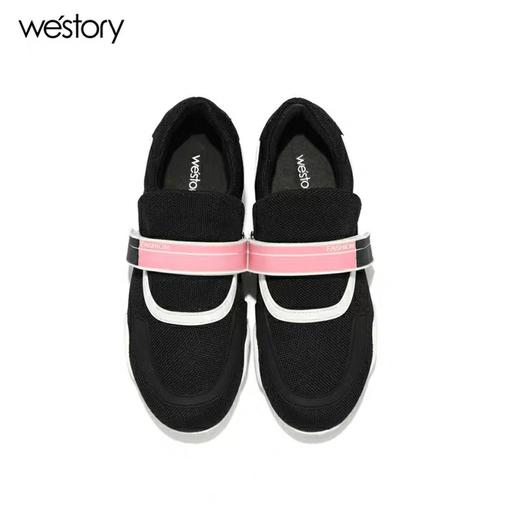 westory2020春季新品小白鞋女鞋厚底老爹鞋休闲鞋运动W283M70011 商品图0