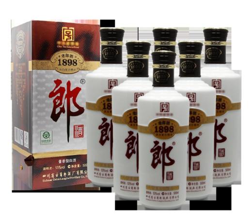 【推荐】【2016年】白酒酒53度老郎酒1898酱香型500mlx6瓶 商品图0