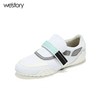 westory2020春季新品小白鞋女鞋厚底老爹鞋休闲鞋运动W283M70011 商品缩略图3