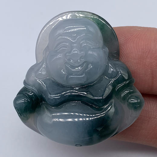 派瑞翡翠 翡翠佛 糯种 飘花 商品图1