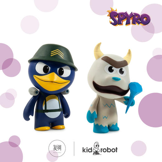 Kidrobot 小龙斯派罗 Spyro Mini Series 商品图3