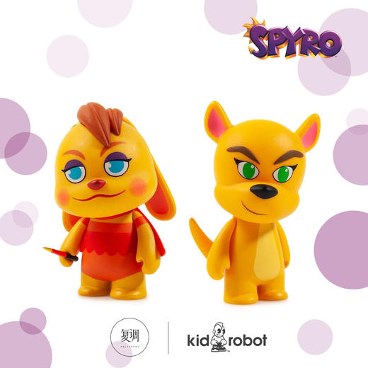 Kidrobot 小龙斯派罗 Spyro Mini Series 商品图4
