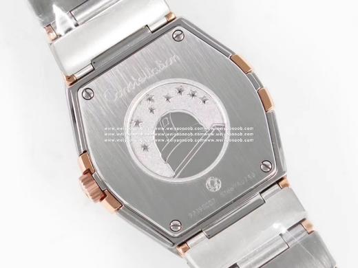 【SSS最新升级版】星座系列27MM、修正圈口罗马字体做法及后盖天文台认证浮雕图案细节;表带扣面logo采用烧焊工艺.彻底解决logo脱掉，内部依旧搭载了欧家1376正品机芯！真正意义上给 商品图11