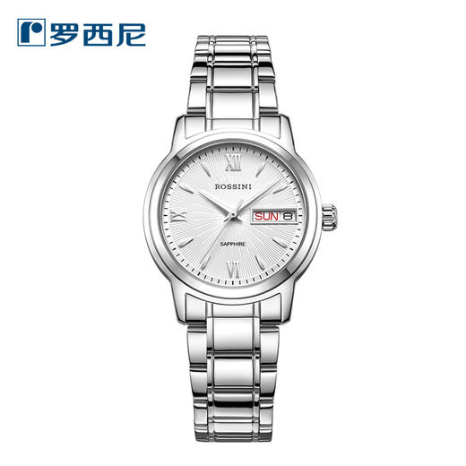 罗西尼5724W01A手表情侣石英表防水正品双历时尚潮流休闲商务 商品图0