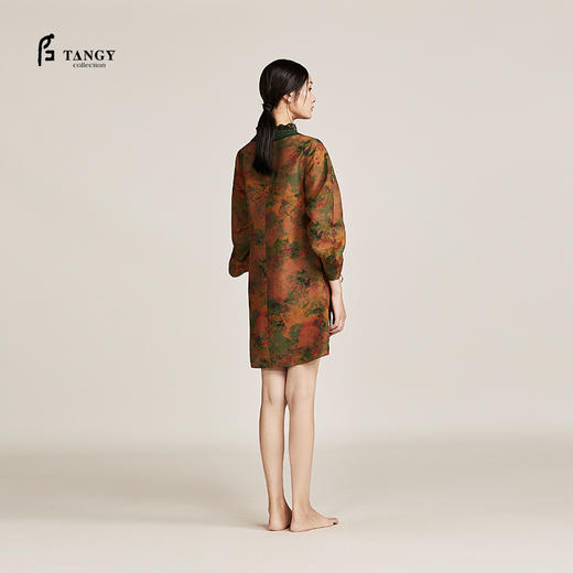 TANGY Collection天意半莨印花连衣裙 商品图3